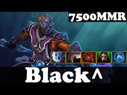 Dota 2 - Black^ 7500 MMR Plays Anti-Mage vol 6 - Ranked Match Gameplay