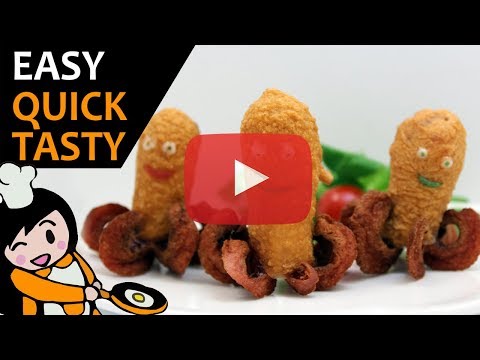 Frankfurter Octopus recipe | How To Make Octopus Sausage - Recipe Videos