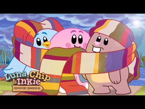 The Yarn Stormer 🧶 Full Episode 🧤 Luna Chip & Inkie 🌲 Fun Cartoon for Kids - Kids (0-4), Kingdom Kids Zone - Luna, Chip & Inkie