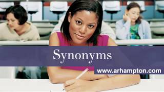 What is a Synonym | Grammar Tutorial