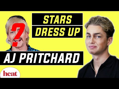 'I don't recognise myself!' AJ Pritchard TRANSFORMS for heat Stars Dress Up 2020