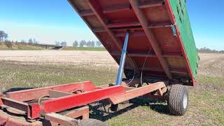 Remorque benne Spannm&aring;lsvagn Kraftigt chassi | Image 4 - Autoline