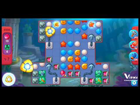 Fishdom. 9356 hard level no boosters and diamonds. 13 moves