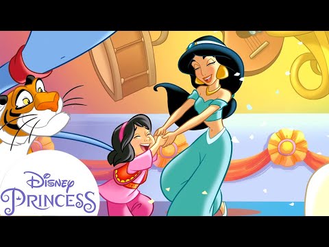 Jasmine Is My Baby Sitter | Disney Princess Read-Alongs