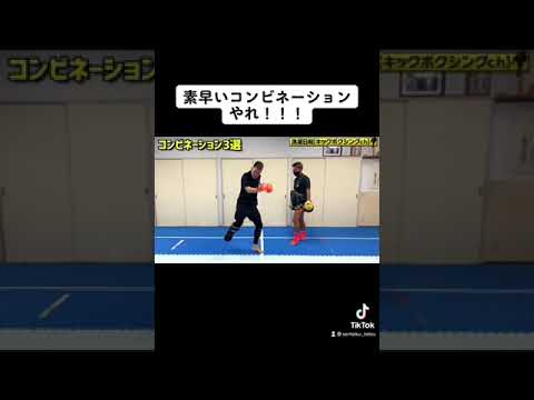 素早いコンビネーション！