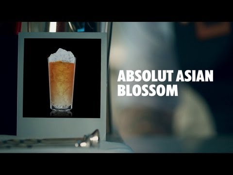 ABSOLUT ASIAN BLOSSOM DRINK RECIPE - HOW TO MIX
