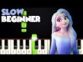 Show Yourself - Frozen 2 | SLOW BEGINNER PIANO TUTORIAL + SHEET MUSIC by Betacustic