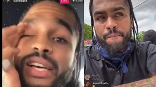 🙏🏾🙏🏾 Dave East says police punched him in the eye and holds back emotions at his friend funeral