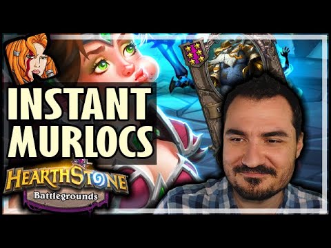 ONE TURN INSTANT MURLOCS! - Hearthstone Battlegrounds
