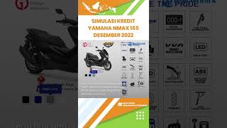 Cicilan Mulai Rp 1 juta, Simulasi Kredit Yamaha NMAX 155 Desember 2022