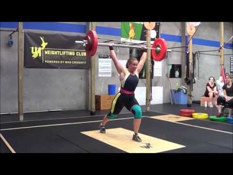 15 May Women Clean and Jerk. Last 6 lifts