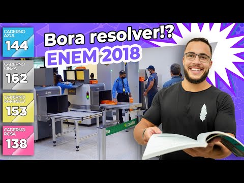 🔵 Questão 144 - Caderno Azul | Matemática Básica | MATEMÁTICA ENEM 2018