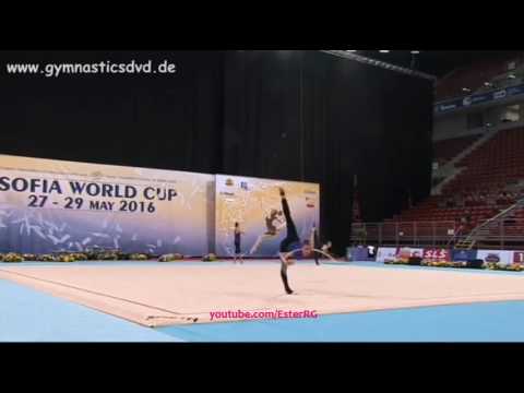 Viktoria Mazur Hoop Training - WC Sofia 2016