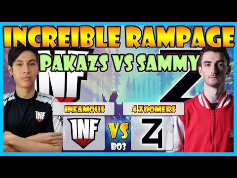 INFAMOUS VS 4 ZOOMERS BO3[GAME 1] PLAYOFFS - REALMS COLLIDE: THE BURNING DARKNESS - DOTA 2 PRO
