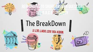 The Breakdown: No Fail Answers to Text Dependent Questions, Short Answer Questions, or Essay Prompts