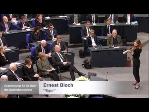 Nigun - Ernest Bloch  played by Judith Stapf and Kärt Ruubel in the German Parliament 2018