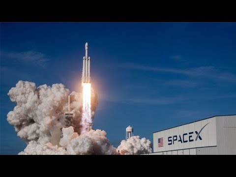 My Bernhof Observatory - Video 4 - Der Flug der ,,Falcon Heavy"