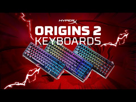 HyperX Alloy Origins 2 1800 B4QS4AA Linear Red switch USB EN Black