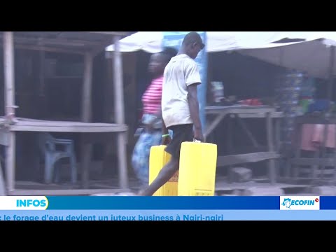 KINSHASA : LE FORAGE D'EAU DEVIENT UN JUTEUX BUSINESS A NGIRI-NGIRI.