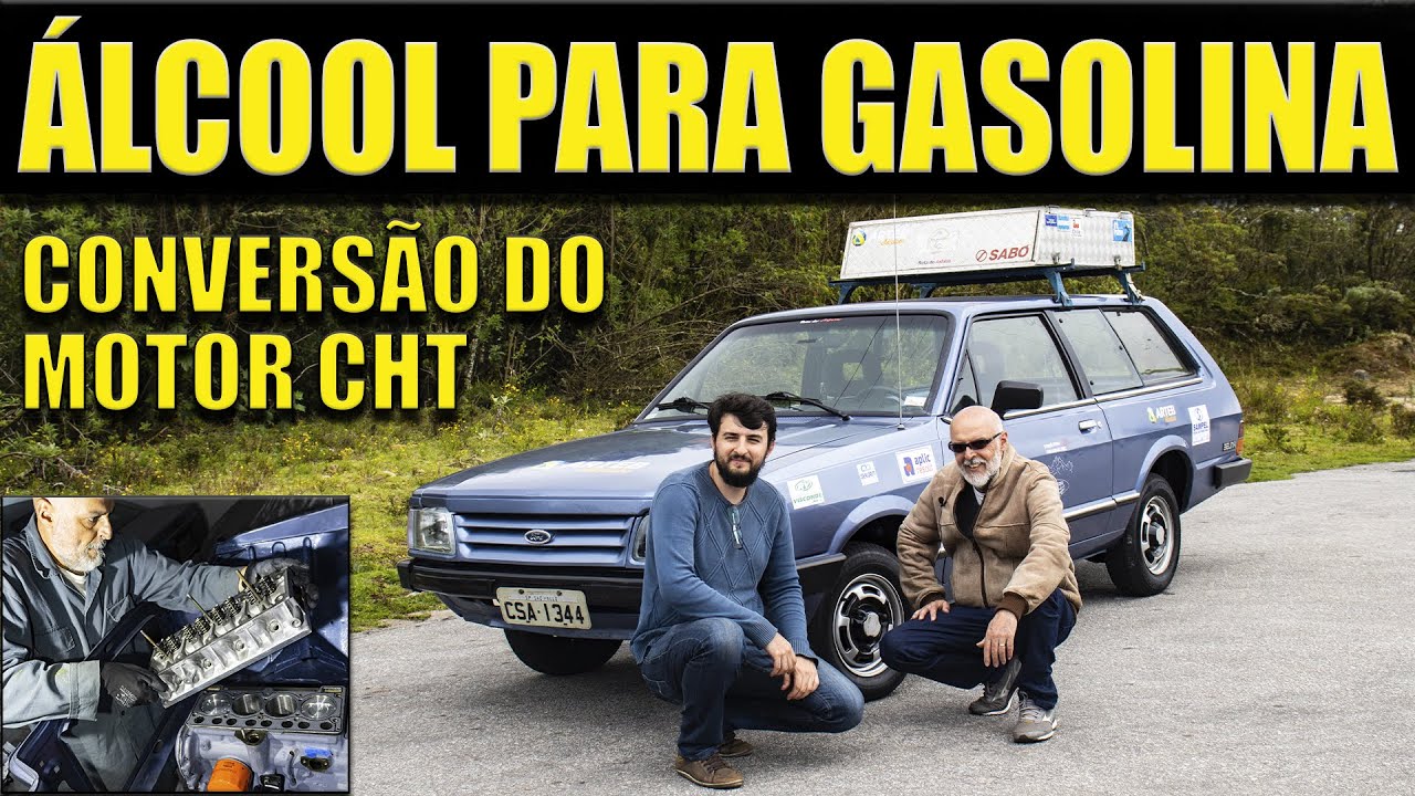 ETANOL PARA GASOLINA: CONVERSÃO do MOTOR 1.6 CHT da BELINA do @RotadoAsfalto #carrosantigos #belina