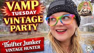VAMP Tuesday Vintage Party With Thrifter Junker Vintage Hunter