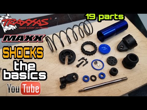 Traxxas GT-MAXX Shock Inspection -  Rebuild - Fluid Change "the basics"