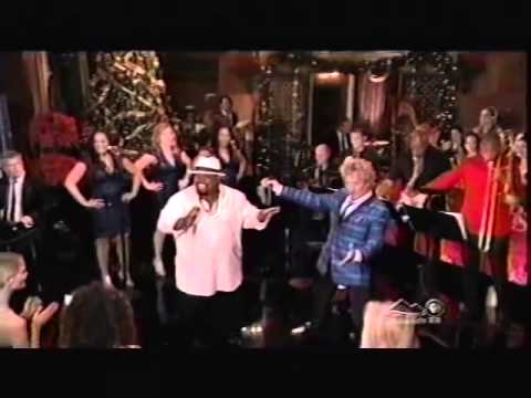 Rod Stewart And Cee Lo Green   Merry Christmas, Baby Live