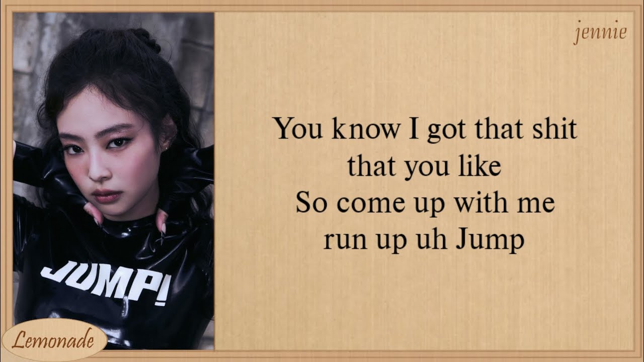 BLACKPINK JUMP Easy Lyrics