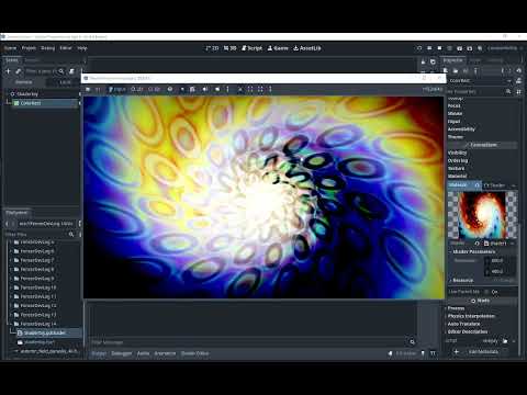 Shadertoy code to Godot 4