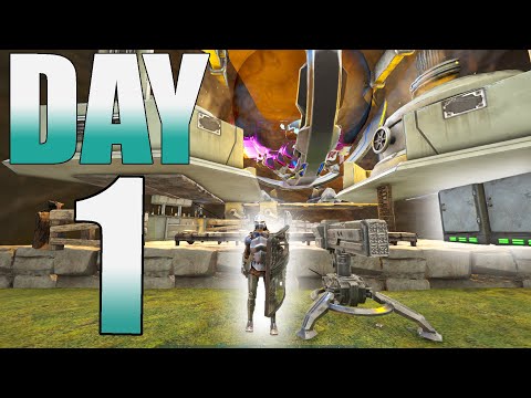 I Claimed Arks Best Rathole Day 1 Of Wipe! | Ark PvP
