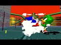 Sonic The Fighters Sonic VS Bean