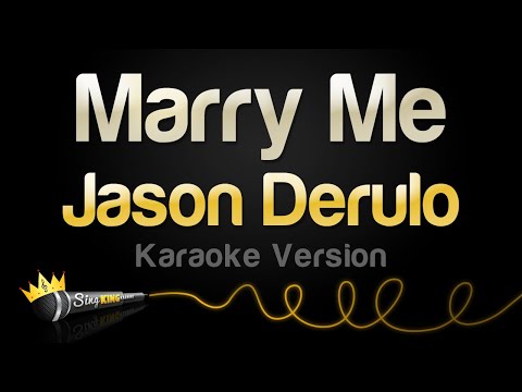 Jason Derulo - Marry Me (Karaoke Version)