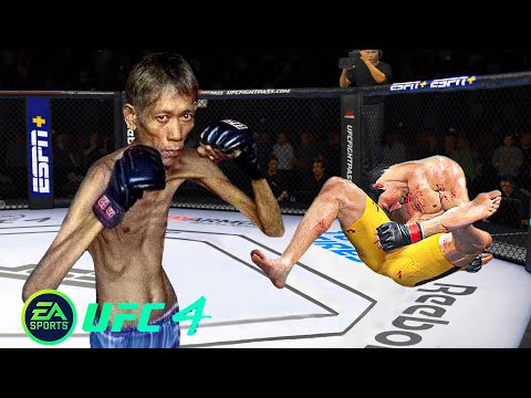 UFC4 Bruce Lee vs Skeleton Martial Master EA Sports UFC 4 PS5