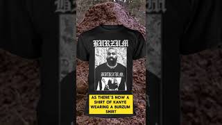 Varg Vikernes Love Kanye West: Sell Ye Wearing Burzum Shirt #blackmetal #trvekvlt #kvlt #rap #shorts