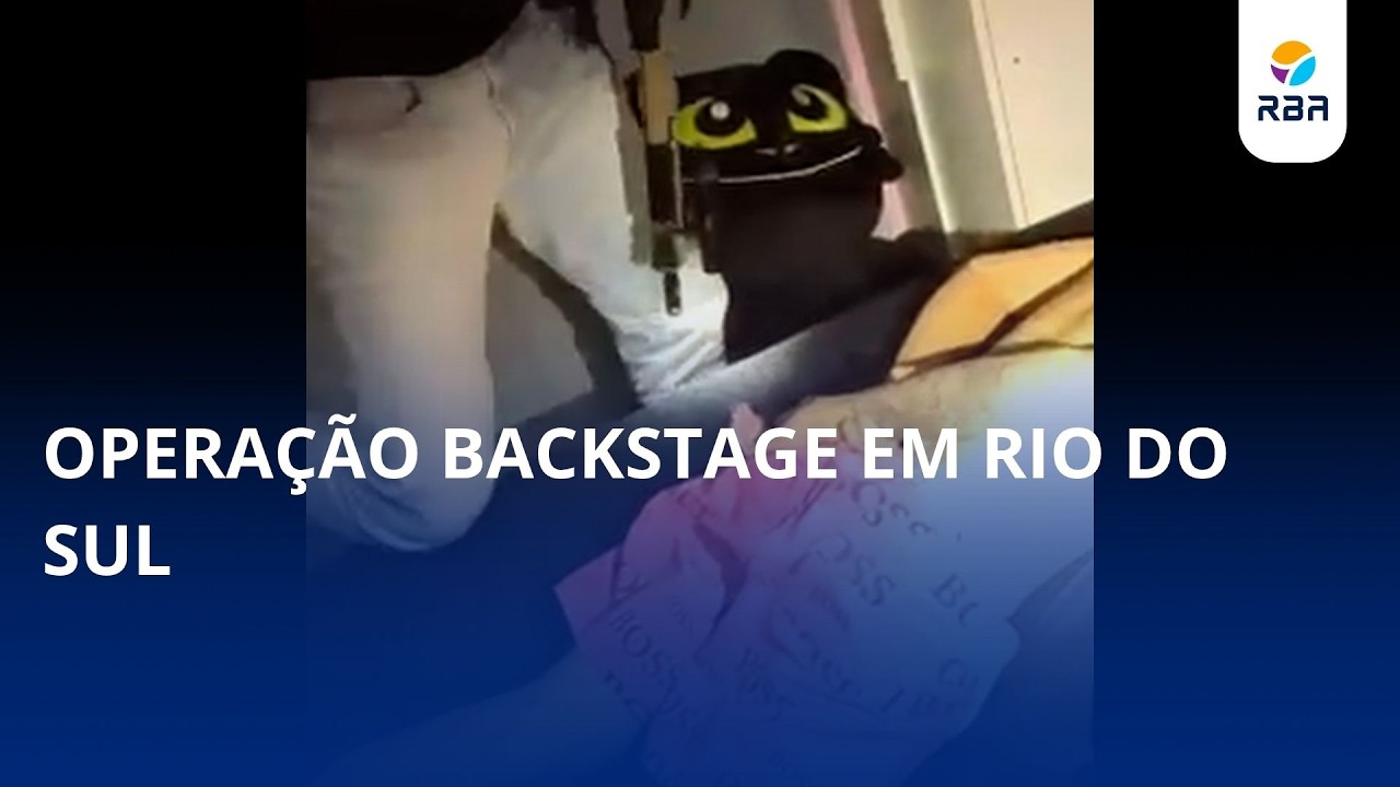 Operação Backstage termina com dez pessoas detidas em Rio do Sul 🚔