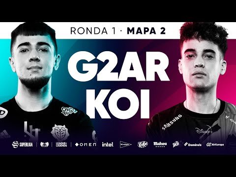 G2 Arctic VS Finetwork KOI - RONDA 1 - MAPA 2 - SUPERLIGA - VERANO 2022 - LEAGUE OF LEGENDS