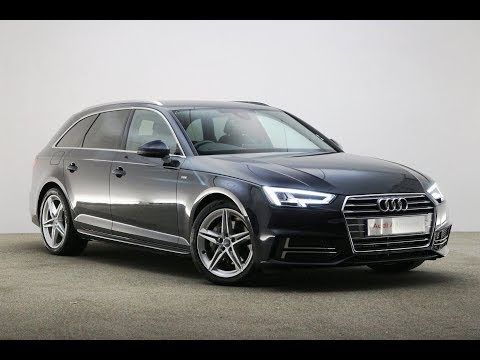 OY67GPV AUDI A4 AVANT TDI ULTRA S LINE BLUE 2017, Reading Audi