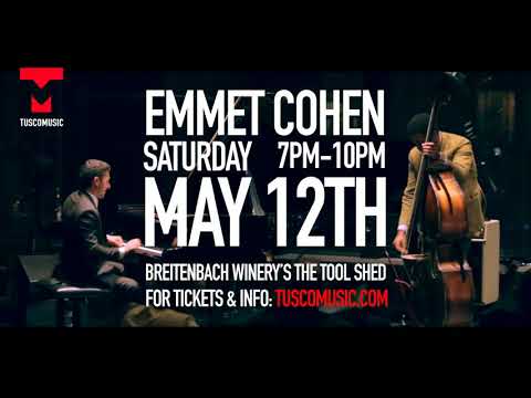 Tuscomusic Presents - The Emmet Cohen Trio