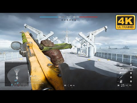 Battlefield 5: Conquest Gameplay (No Commentary) [4K 60FPS]