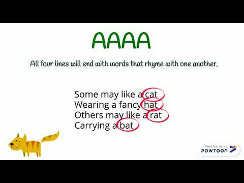 Quatrain Poems and Rhyme Schemes 4-20-20