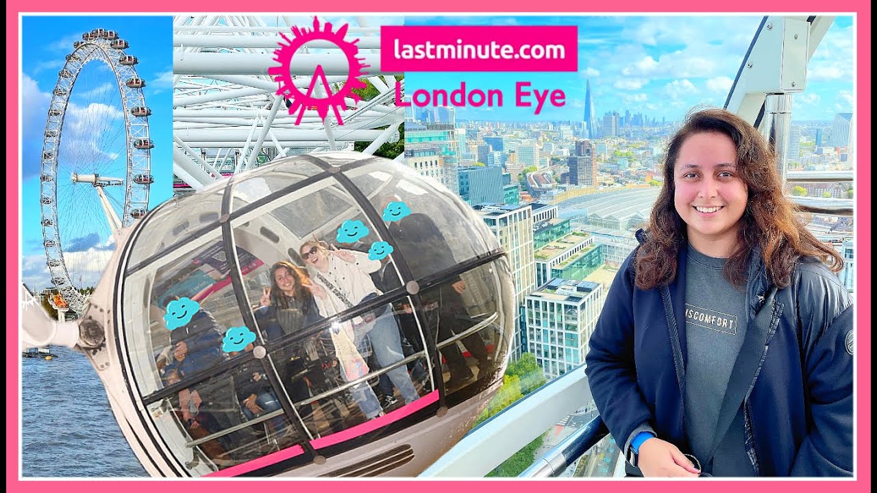 Immerse yourself in the journey of a traveler on the London Eye.