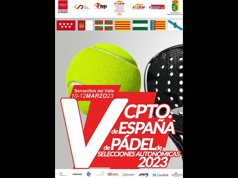 V Campeonato de España de Pádel de Selecciones Autonómicas 2023