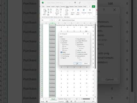 How to quickly remove blank rows in excel 27/99