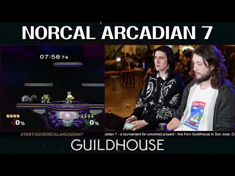 Norcal Melee Arcadian 7 - Winners Finals - SpacePigeon (Cpt. Falcon) vs. Iron (Fox)