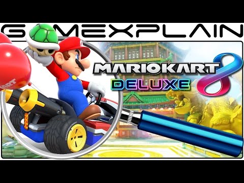 Mario Kart 8 Deluxe ANALYSIS - Overview Trailer & New Battle Mode Tracks (Secrets & Easter Eggs)
