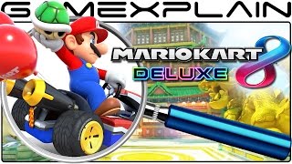Mario Kart 8 Deluxe ANALYSIS - Overview Trailer & New Battle Mode Tracks (Secrets & Easter Eggs)