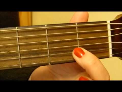 Die ersten 5 Akkorde auf Gitarre - Anfänger tutorial - einfach erklärt (C,G,F,E,A-Dur)