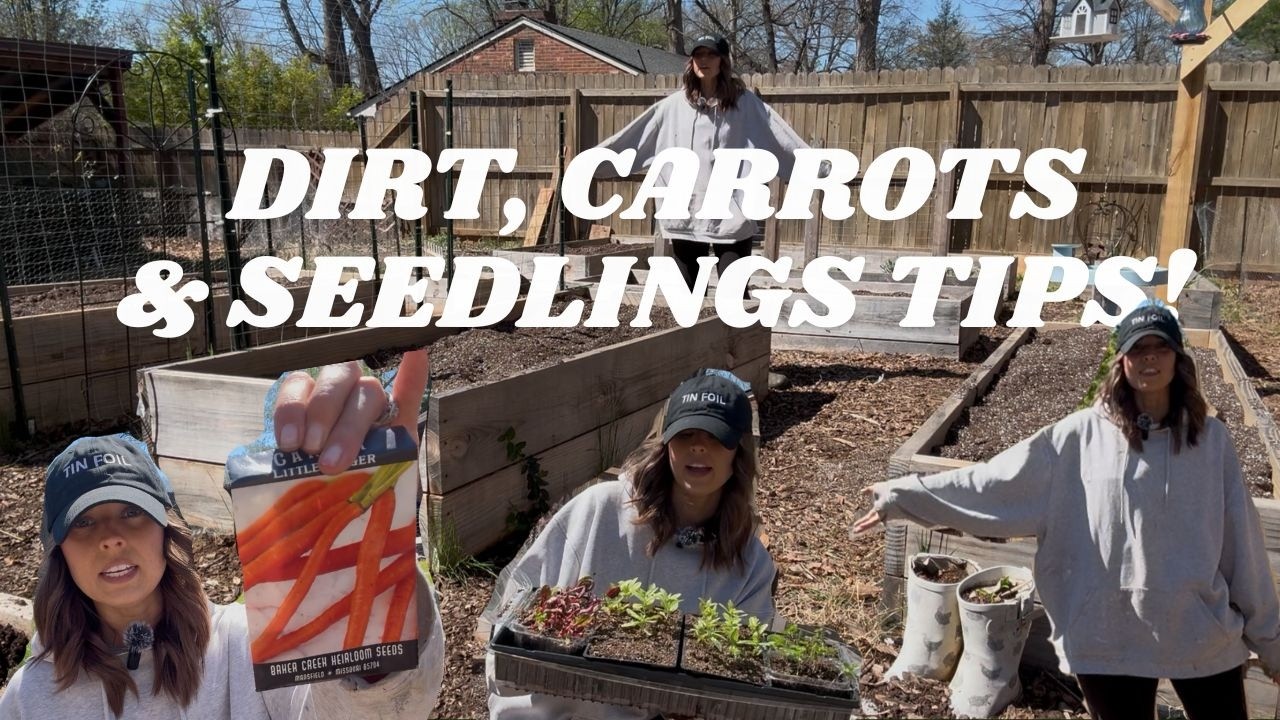 Spring Garden Prep | Soil I Use | Seeding Carrots |  Thoughts On New Beds