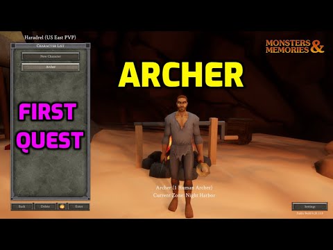 Archer First Quest Monsters & Memories