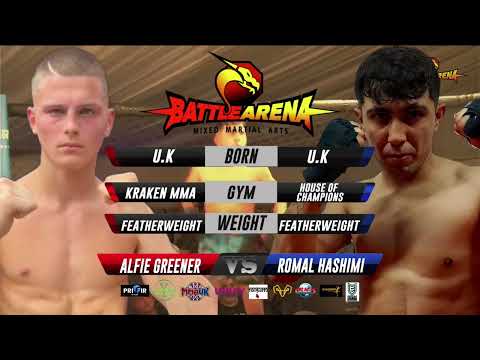 Alfie Greener VS ROMAL HASHIMI - Northampton - 3rd Dec 2022